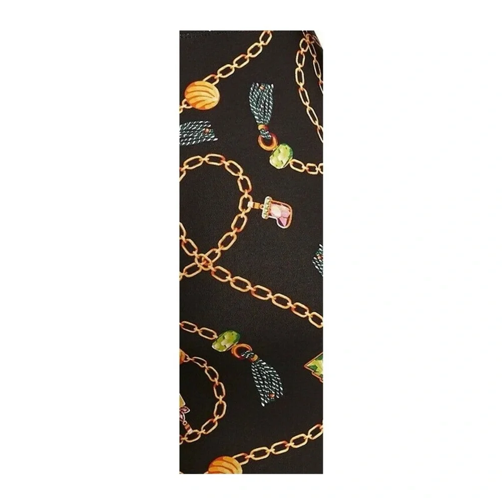 Christmas Gingerbread Charms Jewelry Leggings Size X-Large 15/17 No Boundaries - Picture 6 of 7